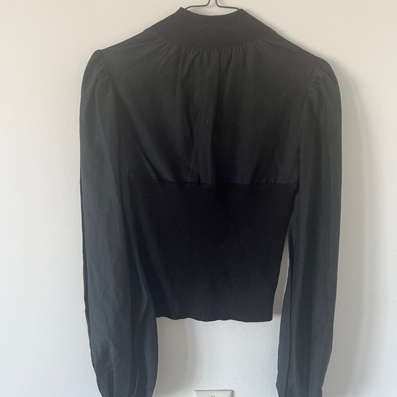 All Saints Puff-Sleeved Cleo Top - Picture 6 of 8